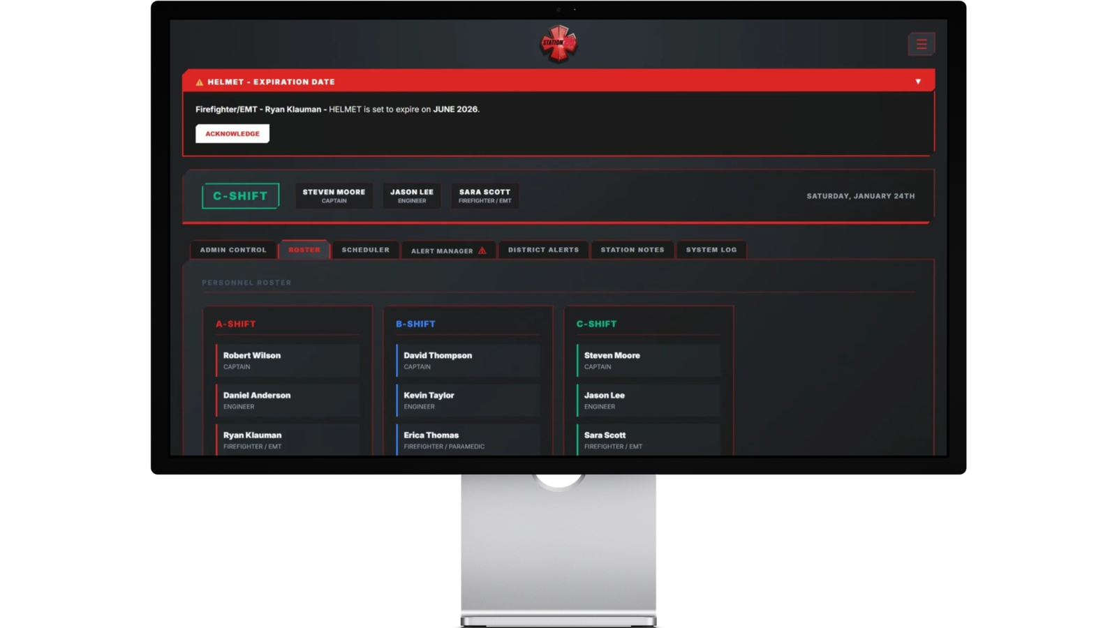 Apparatus checklist 3